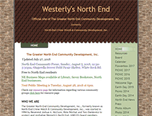 Tablet Screenshot of northendwesterly.org